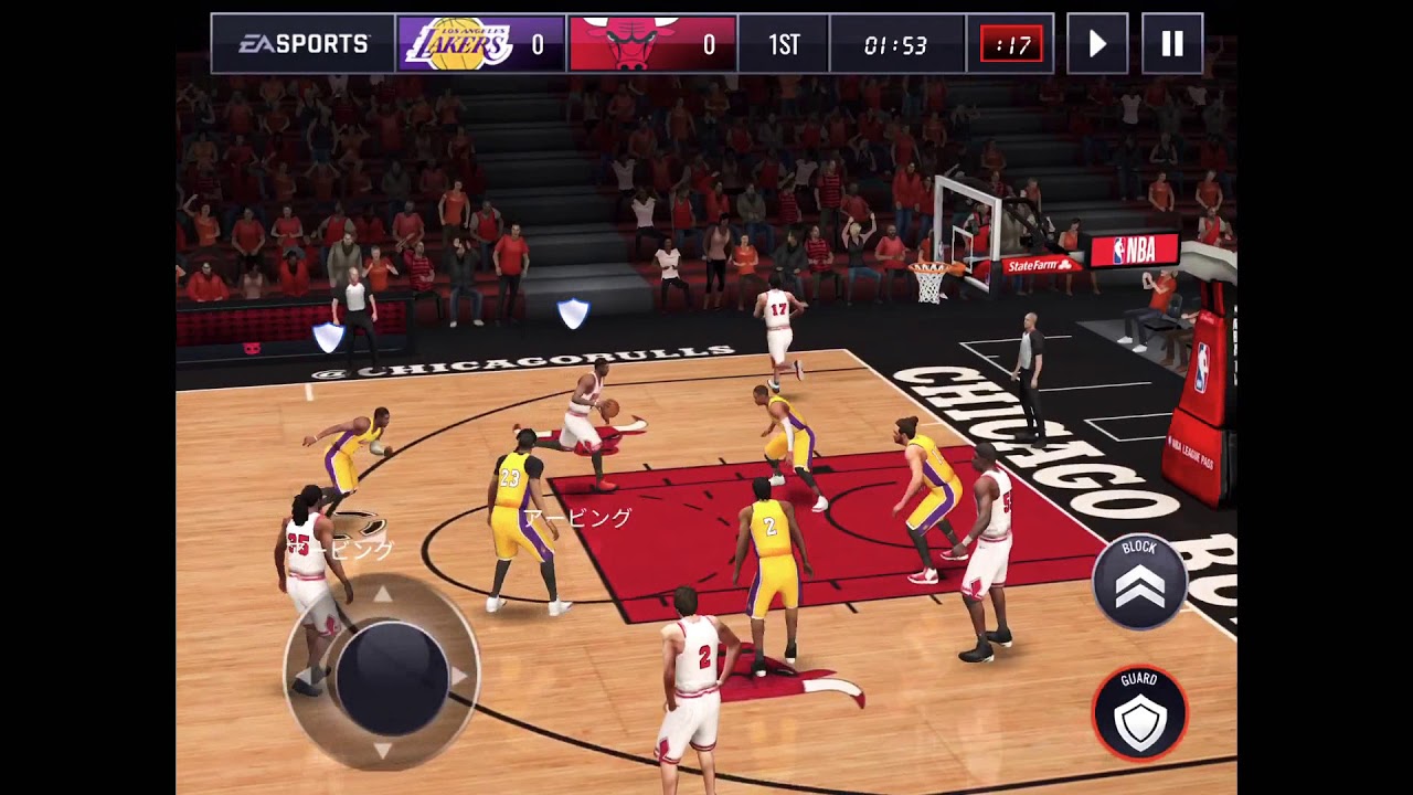 【NBA】アリウープの劇的失敗から4点差を追う〜バスケ少年 NBA LIVEバスケットボール〜