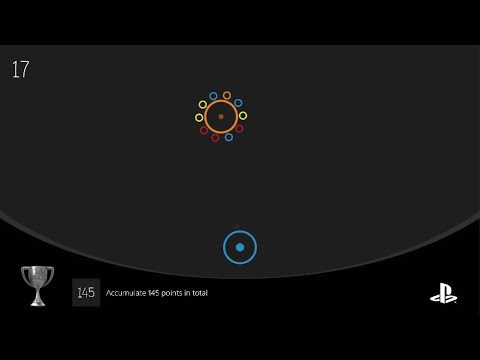 Hit the Color ~ Accumulate 145 points in total Trophy