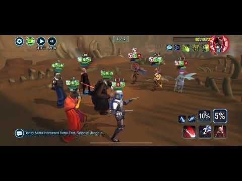 Admiral Trench defeats the Nexu 2/2 in Rise of the Empire TB Phase 2