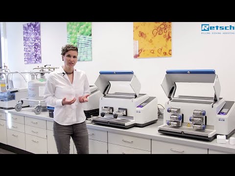 Retsch Mixer Mill MM500 Product Range – 球磨機完整產品線介紹