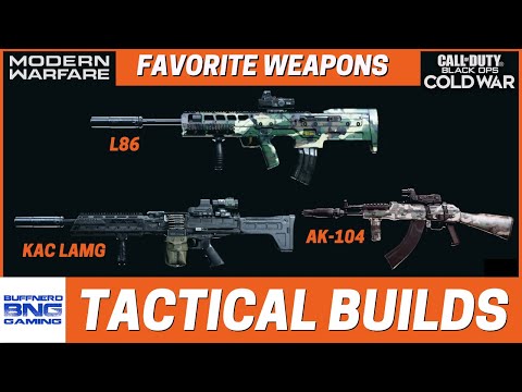 Tactical Weapon Builds Part 11 - Favorite Weapons - Call Of Duty Modern Warfare
