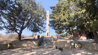 Filerimos Monastery, Rhodes, Greece - October 2023