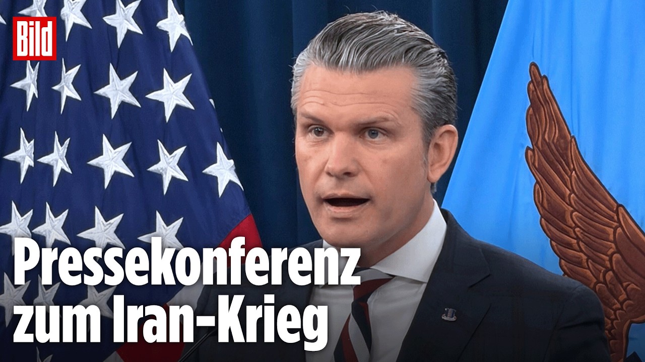 Pete Hegseth und Dan Caine zur Operation „Epische Wut”: Jetzt live