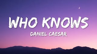 Cover art for who knows