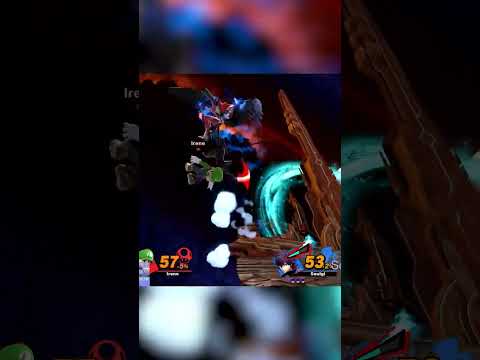 The spacing on this stock was flawless! | Smash Bros Ultimate #shorts