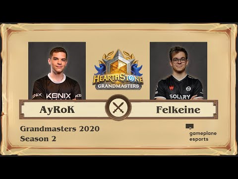 [RU] AyRoK vs Felkeine | Hearthstone Grandmasters Season 2 (20 сентября 2020)