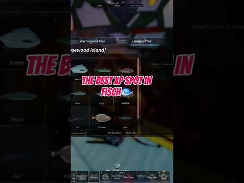 SUPER OP XP SPOT IN FISCH + BEST XP ROD CURRENTLY OBTAINABLE