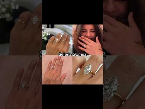 The beauty of engagement rings 💍💖 #celebrity #goviral #fashion #popstarlife #model #viralshort