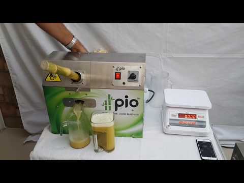 Revolutionary mini sugarcane juice machine