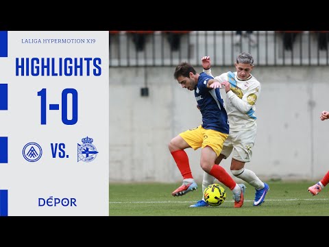 Resumen del FC Andorra 1 - 0 RC Deportivo