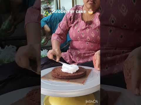 Cake 🎂#sweetrecipe #stroberry #cakerecipe #cake #viralvideo #yummy
