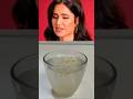 Katrina Kaif S Morning Secret Lemon Ginger Warm Water For Glow Detox Katrinakaifmrngdrink Y