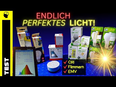 Perfektes LED Licht | Farbgetreu und flimmerfrei? (hoher CRI Wert!)