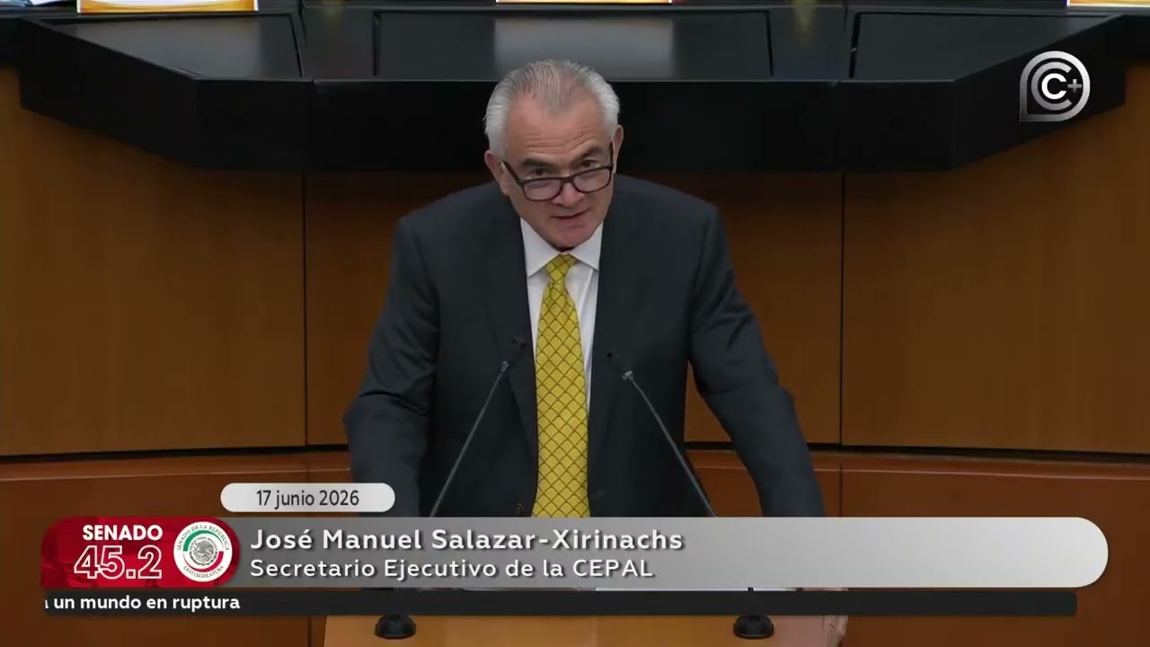 Conferencia magistral del Secretario Ejecutivo CEPAL en seminario de alto nivel del Senado Mexicano