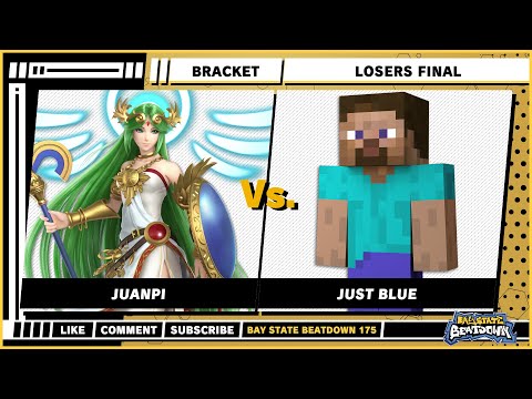 Bay State Beatdown 175 - Losers Final - Juanpi (Palutena) VS Just Blue (Steve) - SSBU Singles