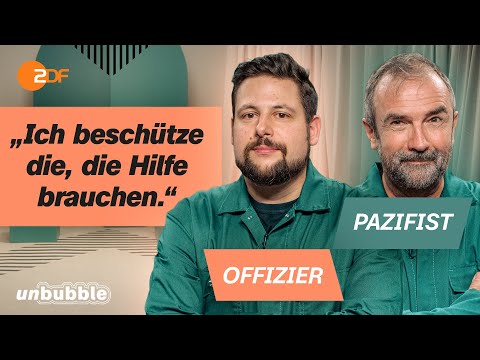 "Es gibt keine gute Armee" | Pazifist trifft Bundeswehr Offizier | Sag’s mir | unbubble
