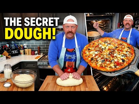 Chicago Tavern-Style Thin-Crust Pizza with Same-Day Dough