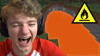 Minecraft’s Lava Ravine Mod is actually funny