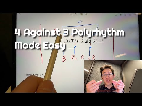 4 Against 3 Polyrhythm Made Easy