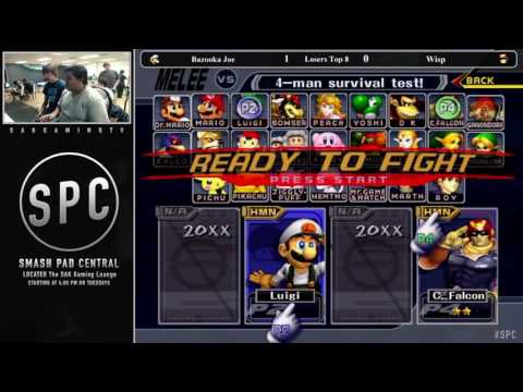 SPC21 Losers Top 8 - Bazooka Joe (Luigi) vs Wisp (Captain Falcon)