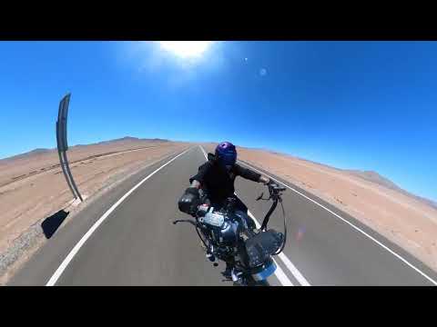 Ruta en moto - El Salvador / Llanta / Diego de Almagro. (4k)