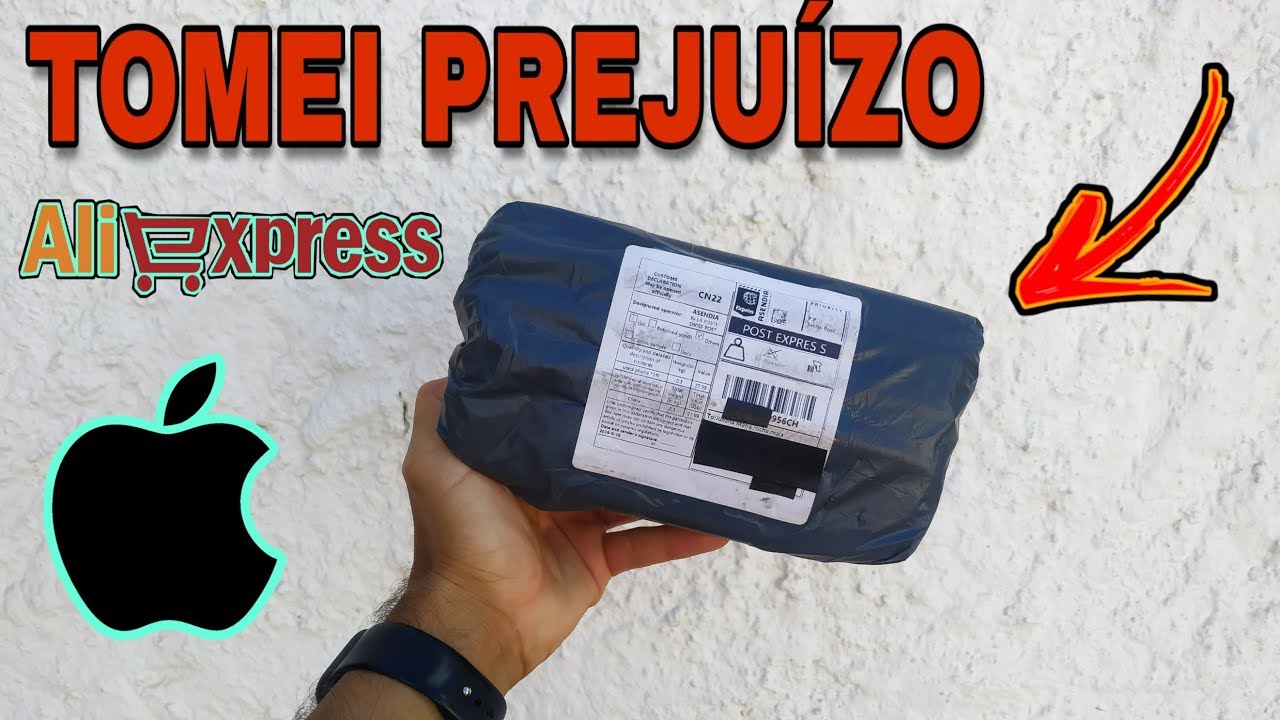 Comprei no Aliexpress e me dei mal | unboxing iPhone | TOMEI PREJUÍZO DESSA VEZ!