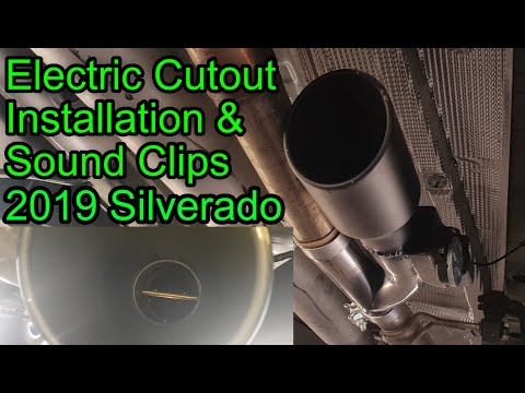 Electric Exhaust Cutout Installation | 2019/2020 Silverado