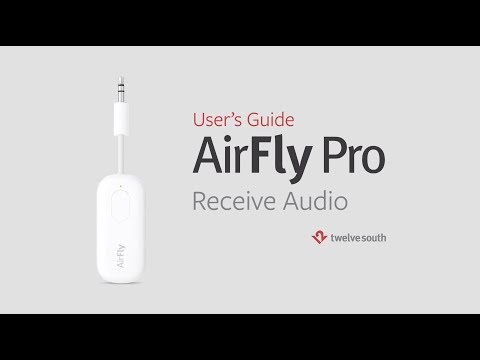 Twelve South AirFly Pro Quick Start Guide (RX, Receive)