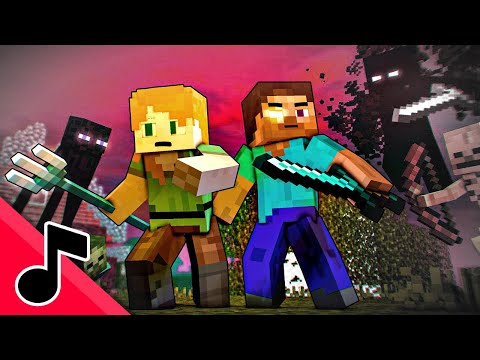 ДАМБО MUSIC -  SAVAGE - Minecraft Song Clip Animation |  Natural Minecraft Song Parody of Imagine Dragons In Russian