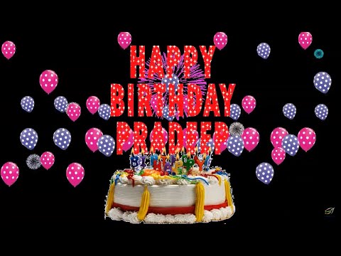 PRADEEP HAPPY BIRTHDAY TO YOU