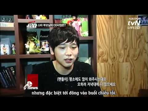 [Vietsub] 120326 tvN Enews - Filial idols (Super Junior Kyuhyun & Yesung Cut)