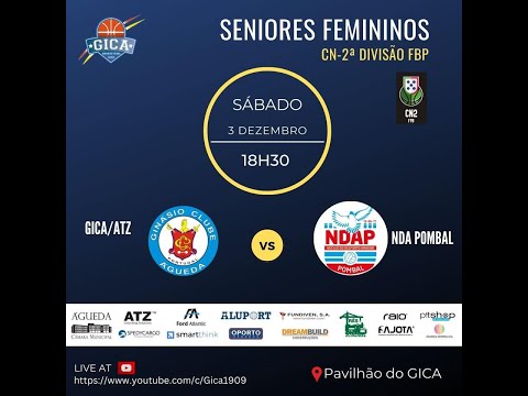 Basket Seniores F - GiCA/ATZ vs NDA Pombal - 03/12/2022