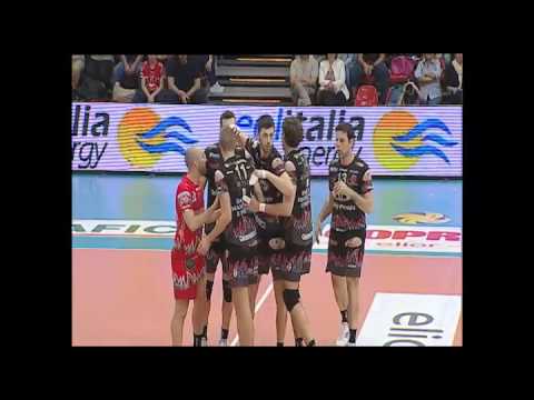 Serie A1 maschile (playoff) Piacenza - Perugia 3-1