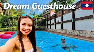 Thongbay Guesthouse Luang Prabang Laos 🏡 So Beautiful this Riverside Stay 🇱🇦