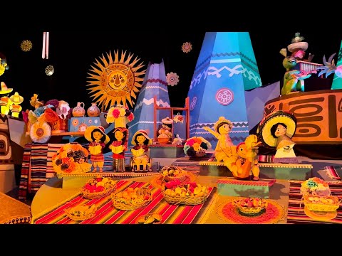 “it’s a small world” Full ride Disneyland 2023
