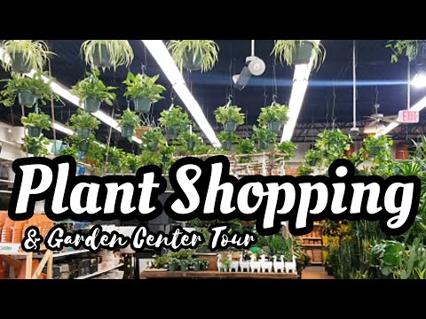 PLANT SHOPPING & GARDEN CENTER TOUR || 14th Street Garden Center, Jersey City