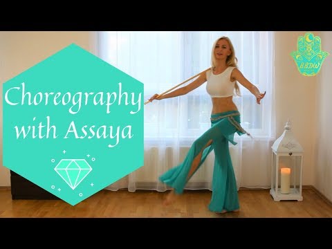 Dance with cane, raqs al assaya choreography - Best Belly Dance Workout