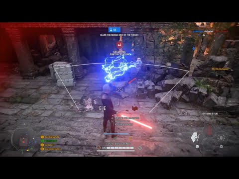 Star Wars Battlefront 2- 95 Dooku Killstreak on Yavin 4 | Hardcore PTFO