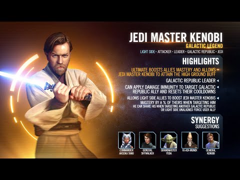 How to Easily Beat Tier 3 of the Galactic Legend Jedi Master Kenobi Event | #JMK #TIER3 #SWGOH