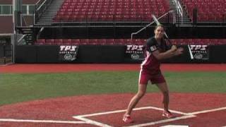 Jessica Mendoza Softball Training - HIT:  The Load : Softball.com