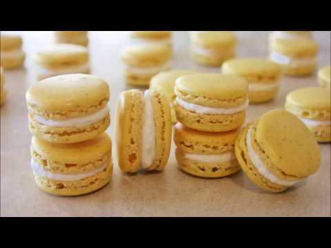 Macarons with Lemon Buttercream - Perfect Macaron Recipe