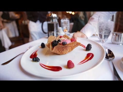 Dining at The Culinary Institute of America in Hyde Park, NY