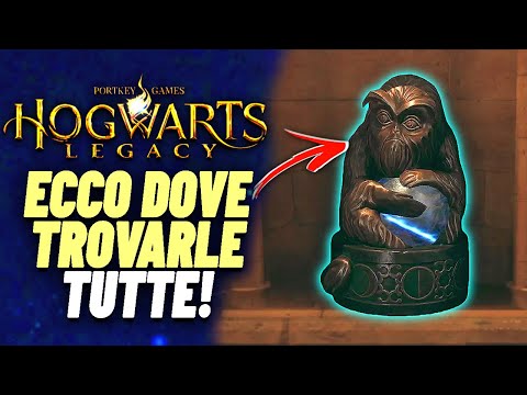 HOGWARTS LEGACY: where to FIND ALL the DEMIGUISE STATUES to open ALL the doors 🔥😱