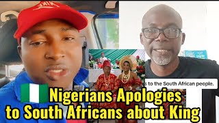 Download lagu Nigerians Apologies to Xhosas about king mp3