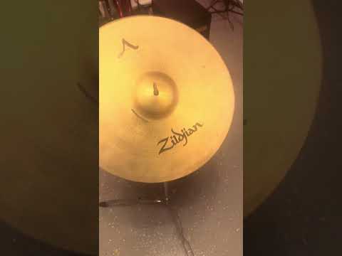 Zildjian 17" A Series Medium Thin Crash Cymbal CRACKED  2013 - Present - Traditional image 5