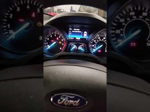 2017 Ford escape oil life reset