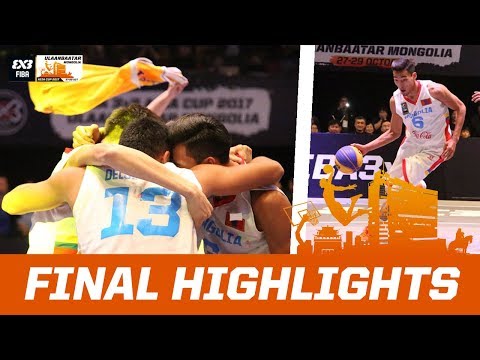 Mongolia v New Zealand - Men's Final Highlights - FIBA 3x3 Asia Cup 2017