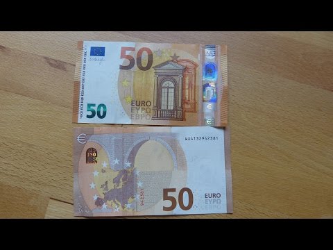 EU Introduces New 50 Euro Note