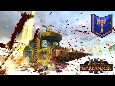 EFFICIENT FIRE SUPPORT | Dwarfs vs Lizardmen - Total War WARHAMMER 3 | FIRESupport | 4K