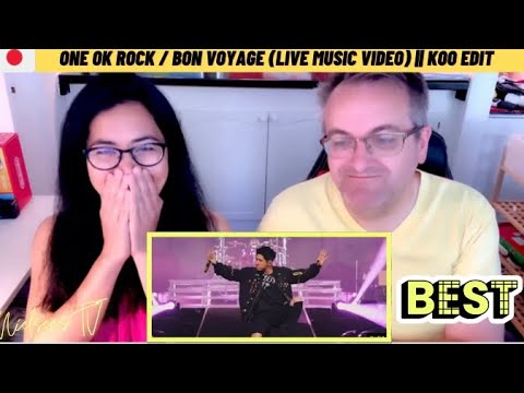 🇩🇰NielsensTV REACTS TO 🇯🇵ONE OK ROCK / Bon Voyage (LIVE MUSIC VIDEO) || KOO EDIT💕👏